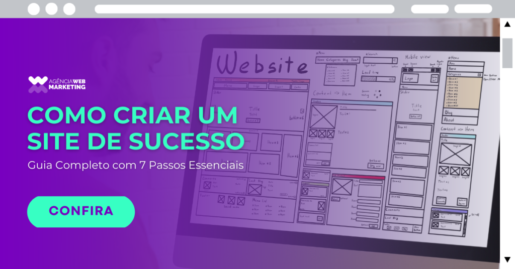 como criar um site