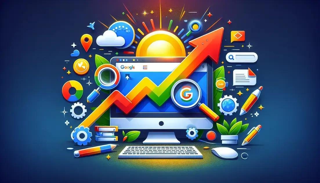 seu site na primeira página do google